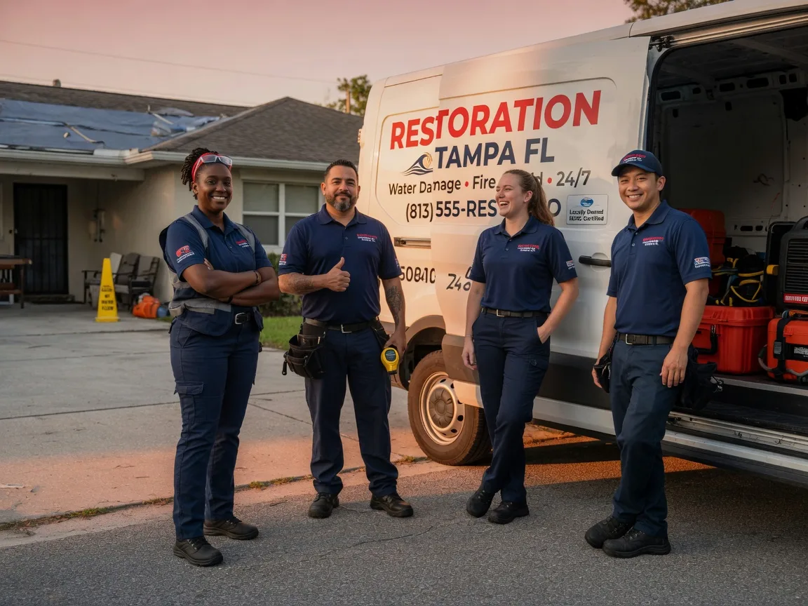 Water Damage Restoration company in Brickeys, AR